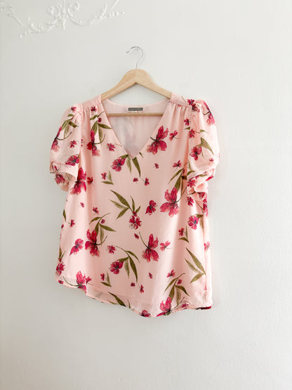 Pleione Floral Blouse (S)