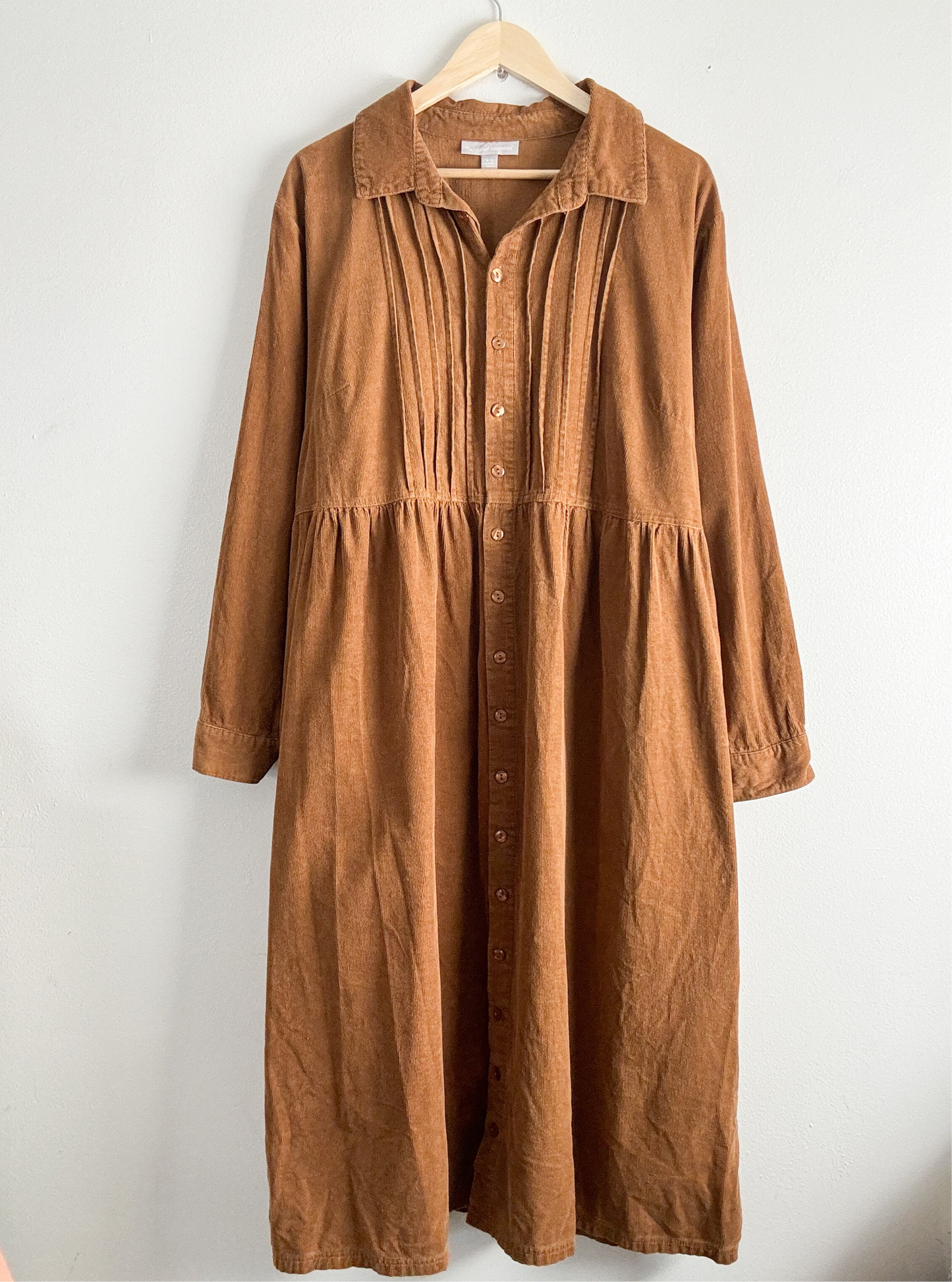 Woman Within micro corduroy dress