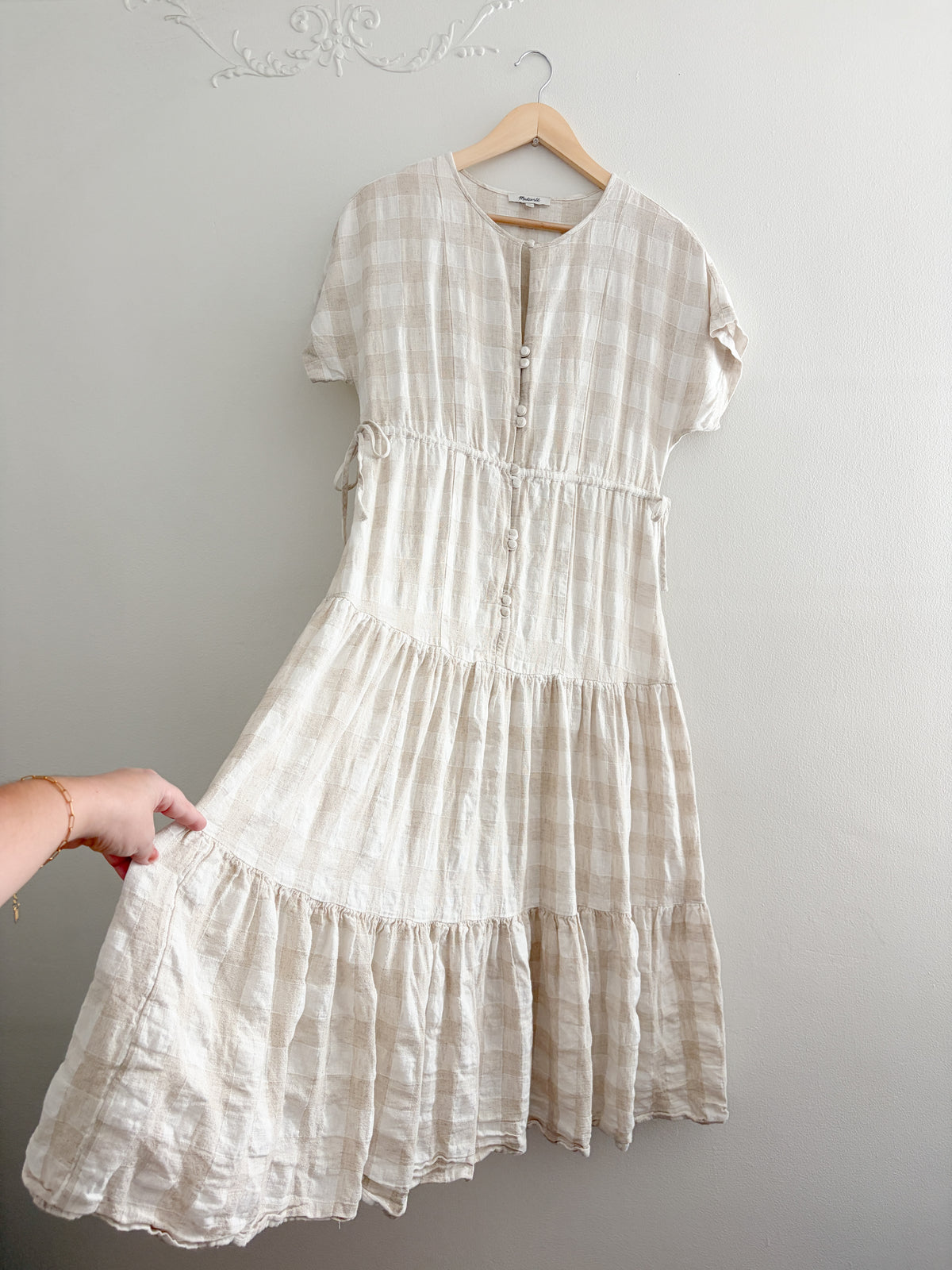 Madewell Gingham Dress (XS)