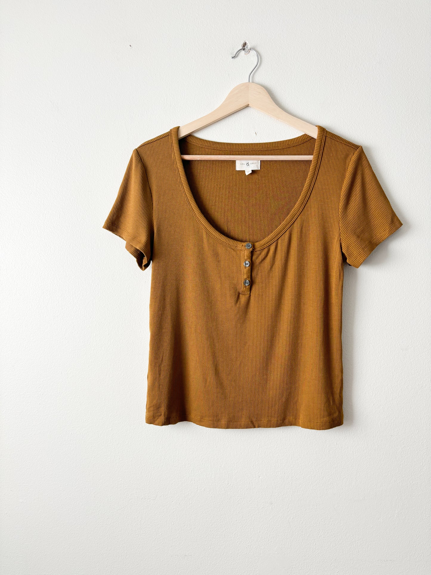 Lou & Grey ribbed top