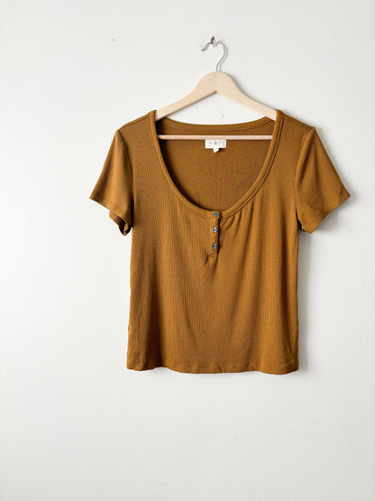 Lou & Grey ribbed top