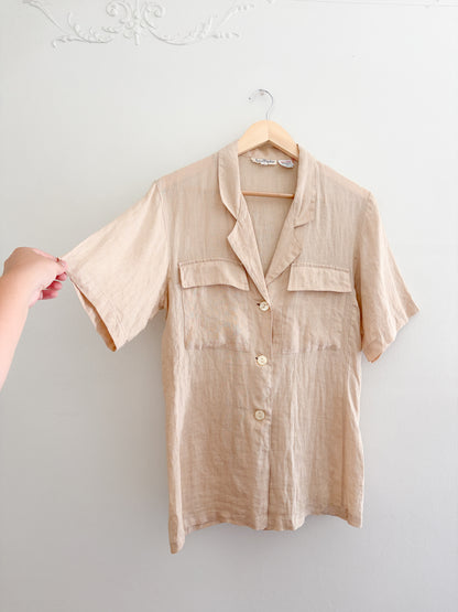 Vintage Ann Taylor Button Up (8)