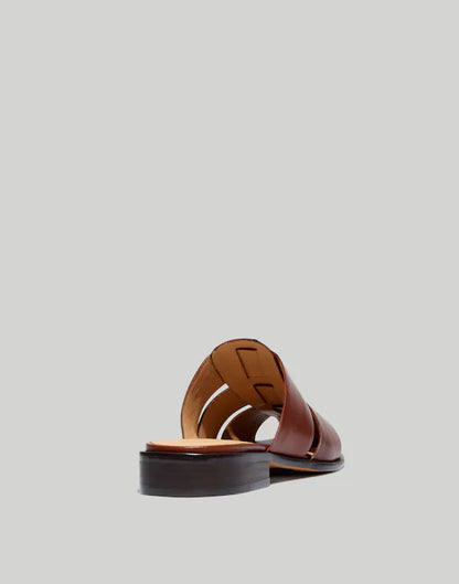 Madewell Dixson Fisherman Leather Mules