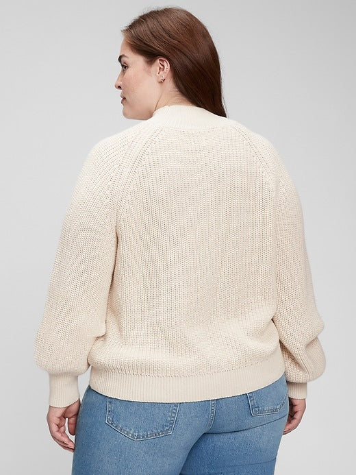 Gap Cream Mockneck Sweater (M)