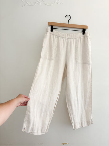 Linen Blend Easy pants