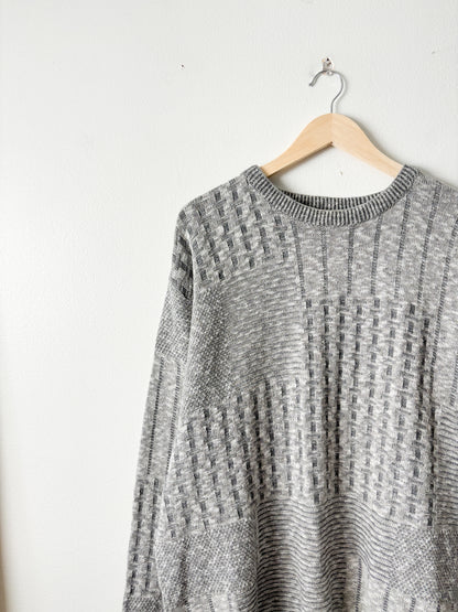 Vintage Grey Marled Sweater