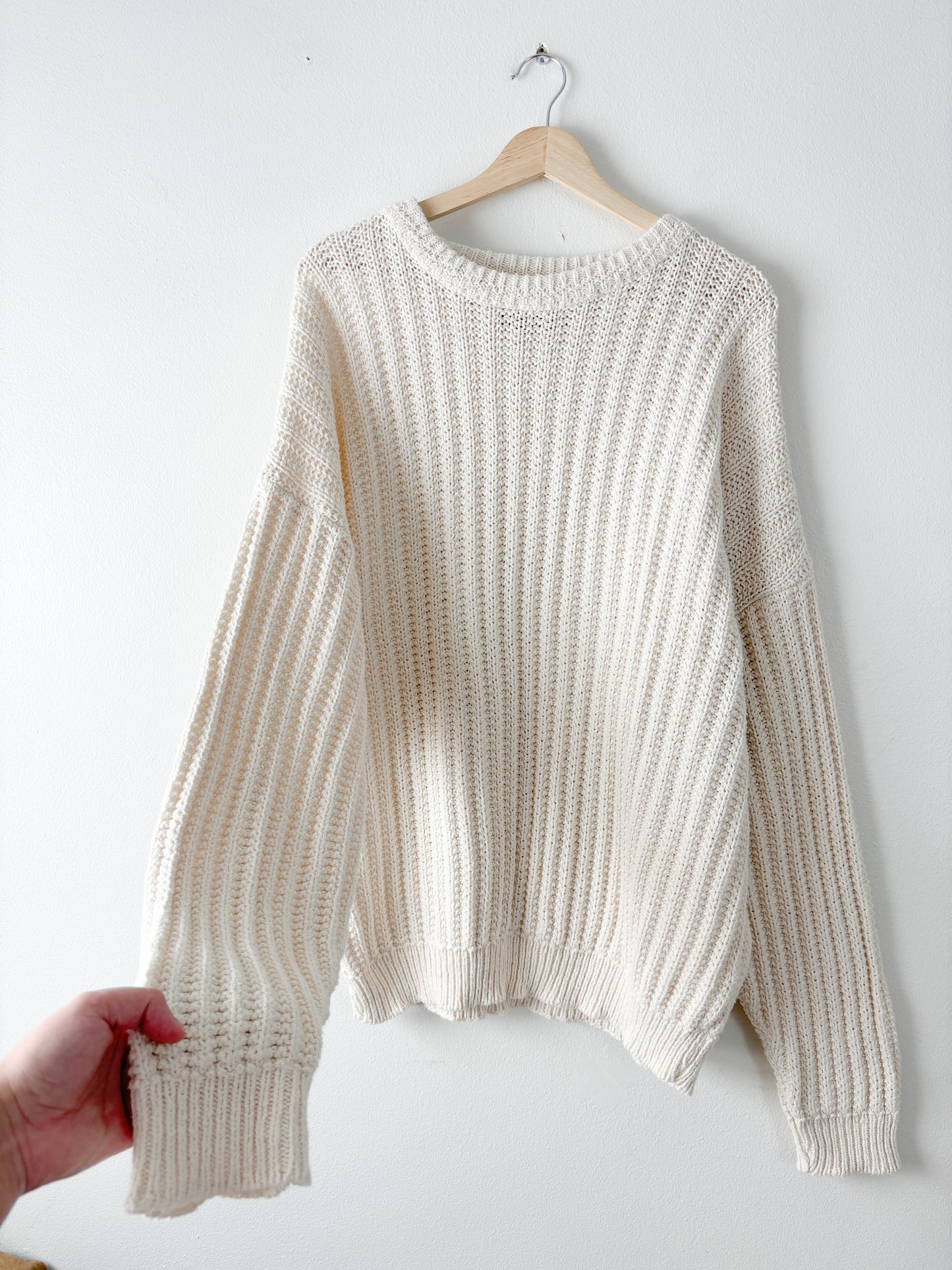 Vintage Cream Sweater