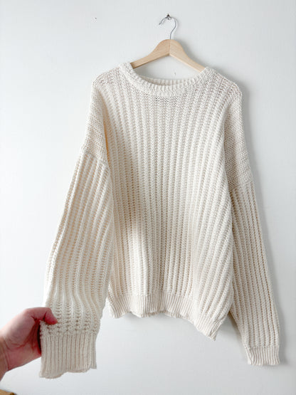 Vintage Cream Sweater