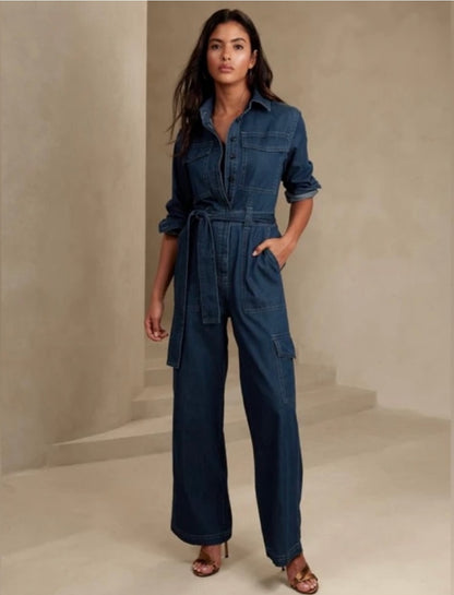 Banana Republic Denim jumpsuit