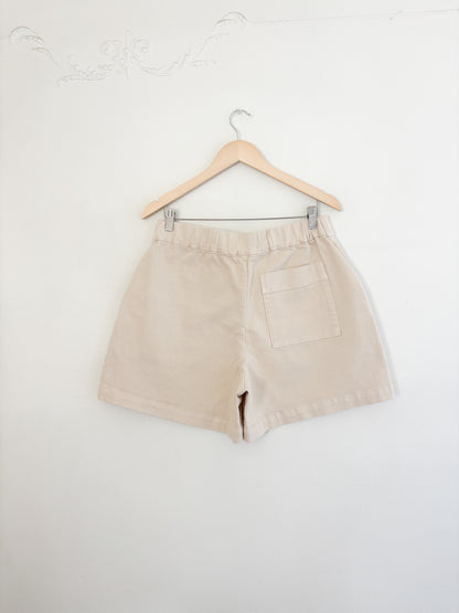 Everlane Cream Easy Shorts (L)