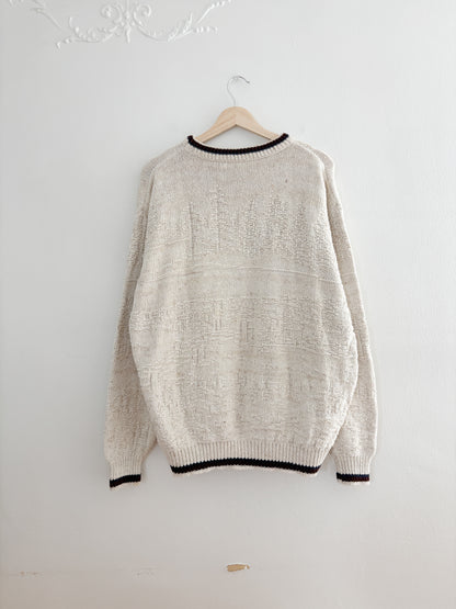 Vintage Buck Embroidered Sweater (XL)