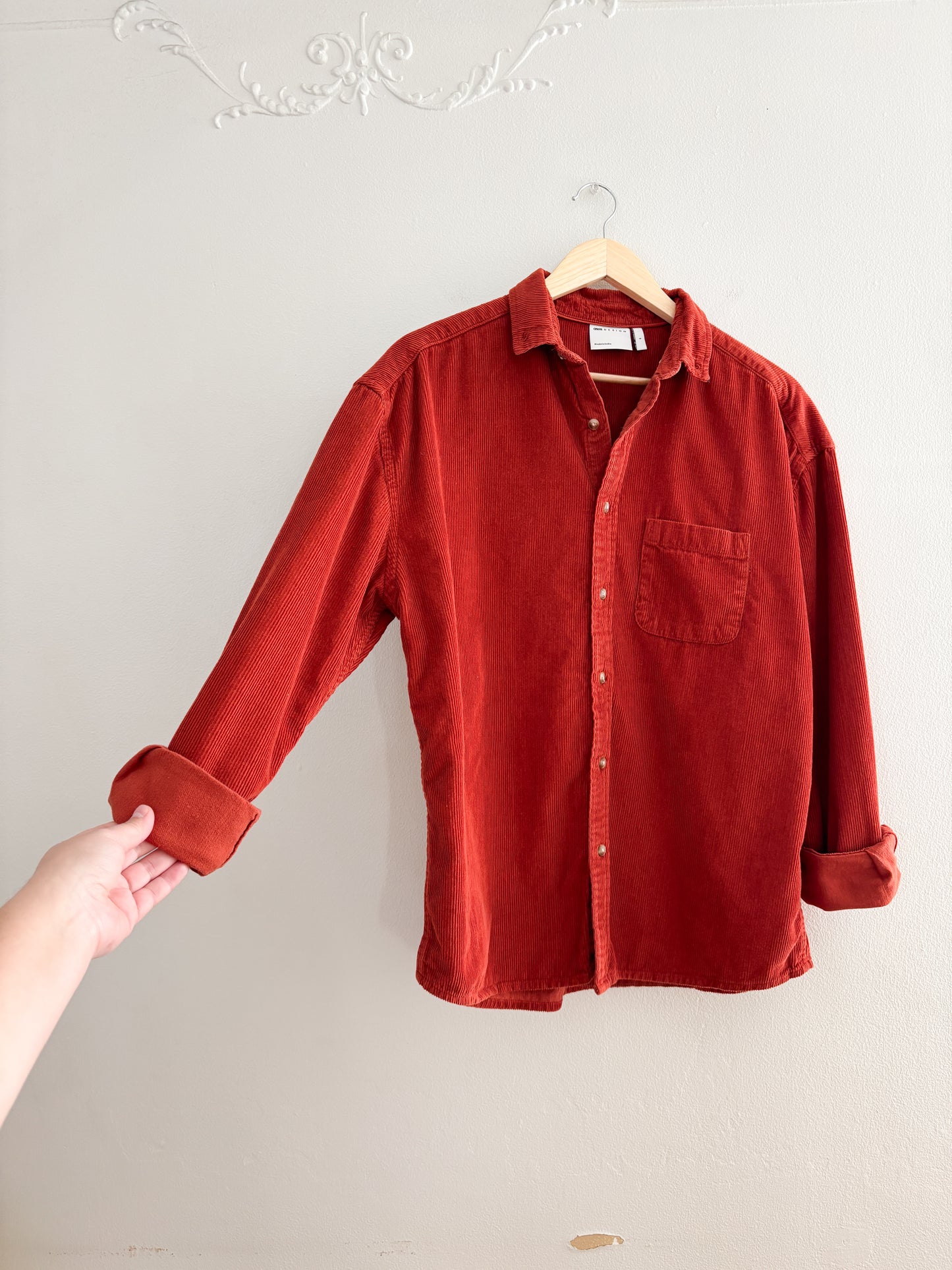 Asos Corduroy Button Up (S)