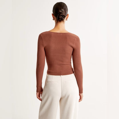 Abercrombie Ribbed Top (L)