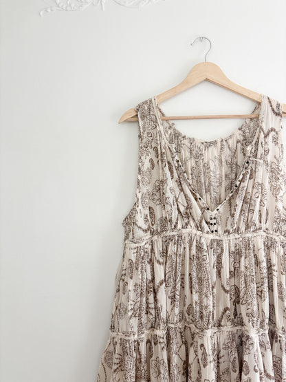 Free People Sundown Nightie Mini Dress (S)