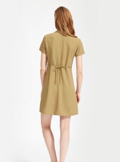 Everlane Olive Collared Dress