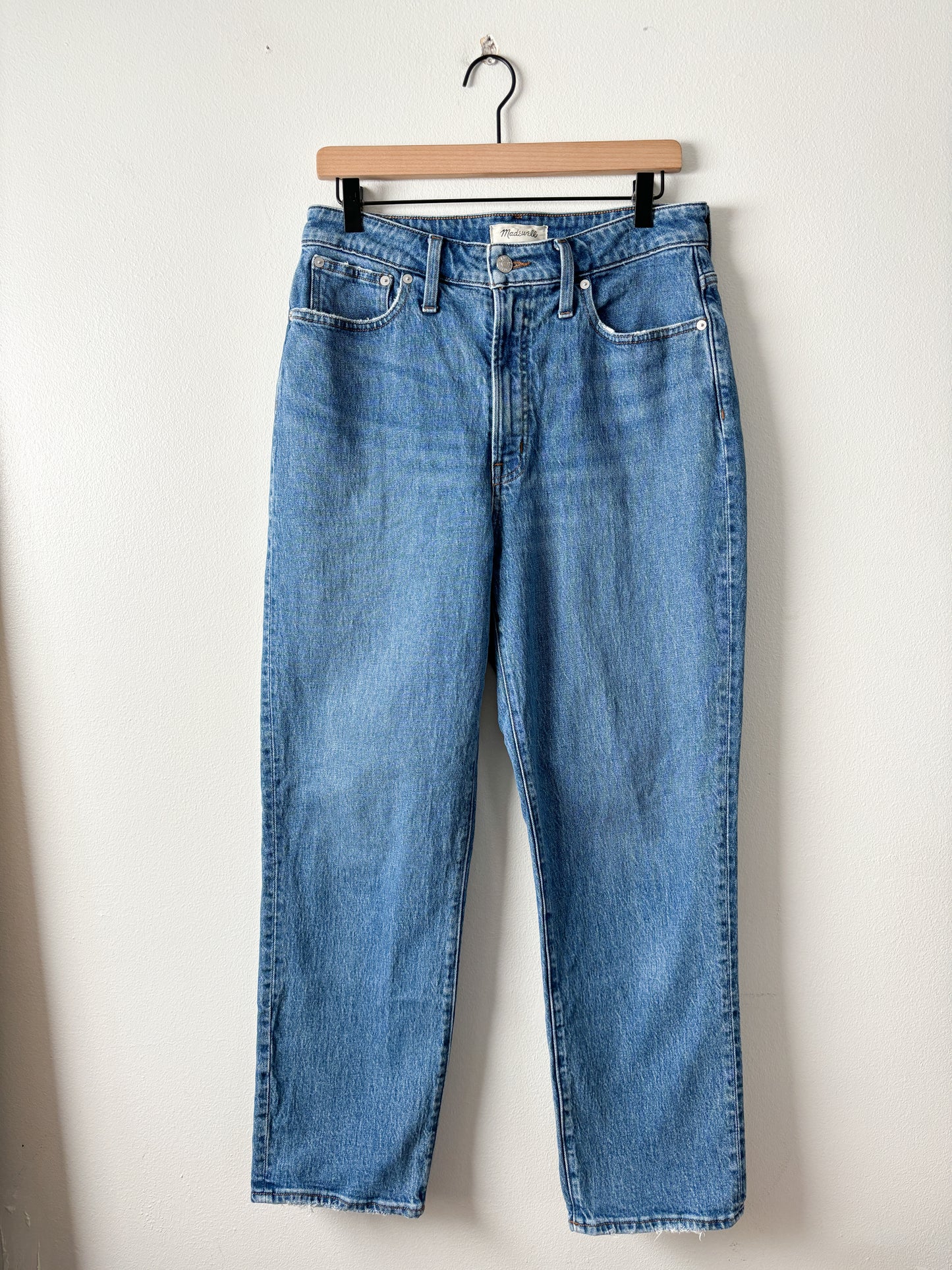 Madewell Curvy Perfect Vintage Straight Jeans