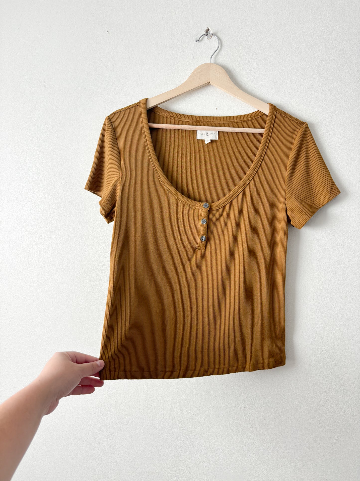 Lou & Grey ribbed top