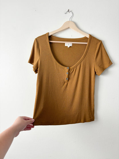 Lou & Grey ribbed top