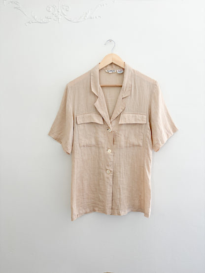 Vintage Ann Taylor Button Up (8)