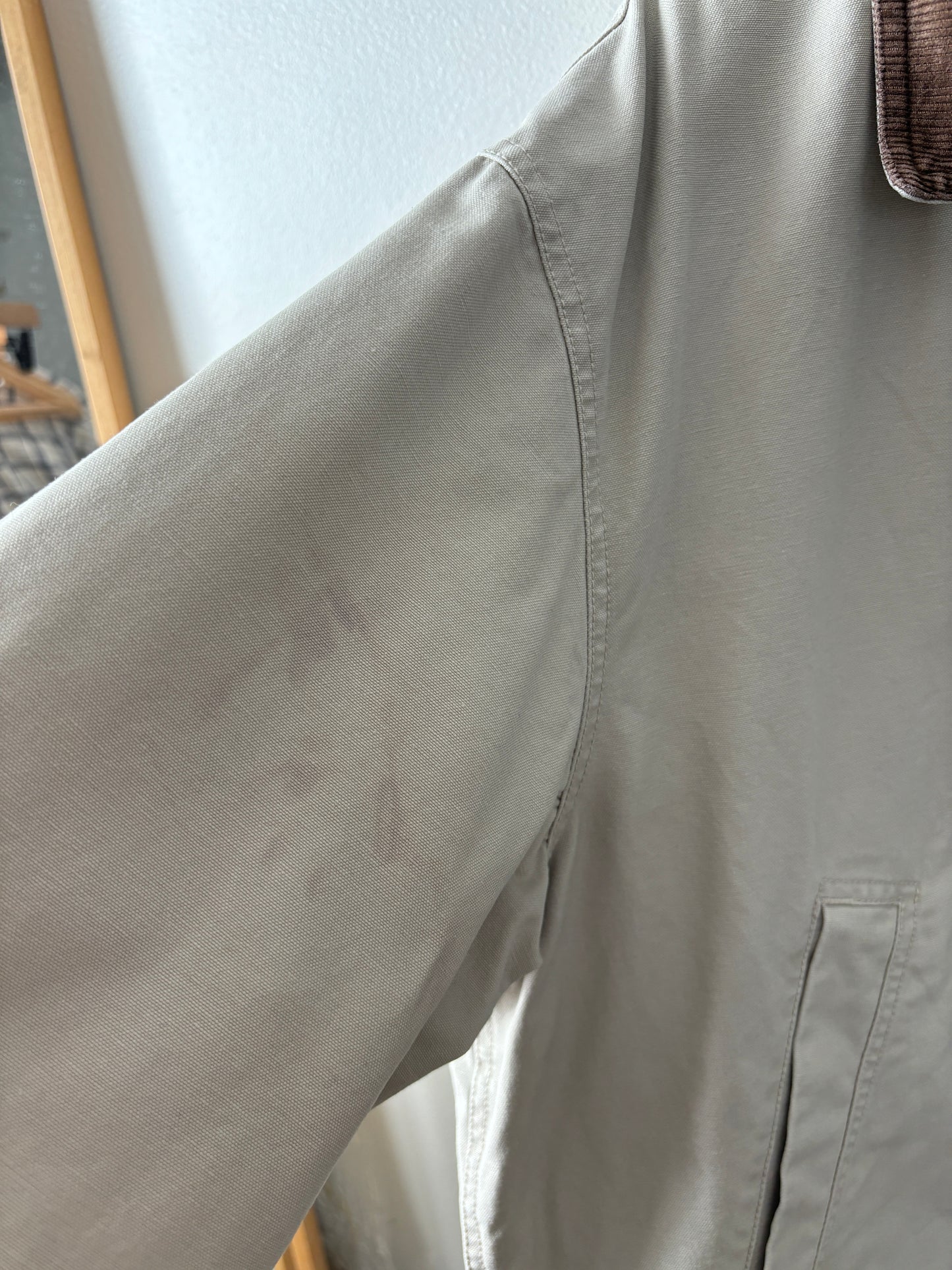 Vintage LL Bean Khaki Chore Coat (XL)