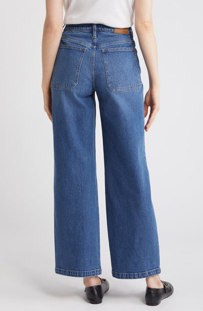 Madewell Perfect Vintage Wide Leg Jeans (33)