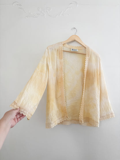 Vinatge Tie Dye Open Duster