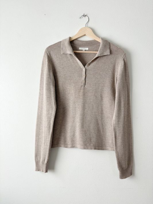 Z Supply knit sweater polo