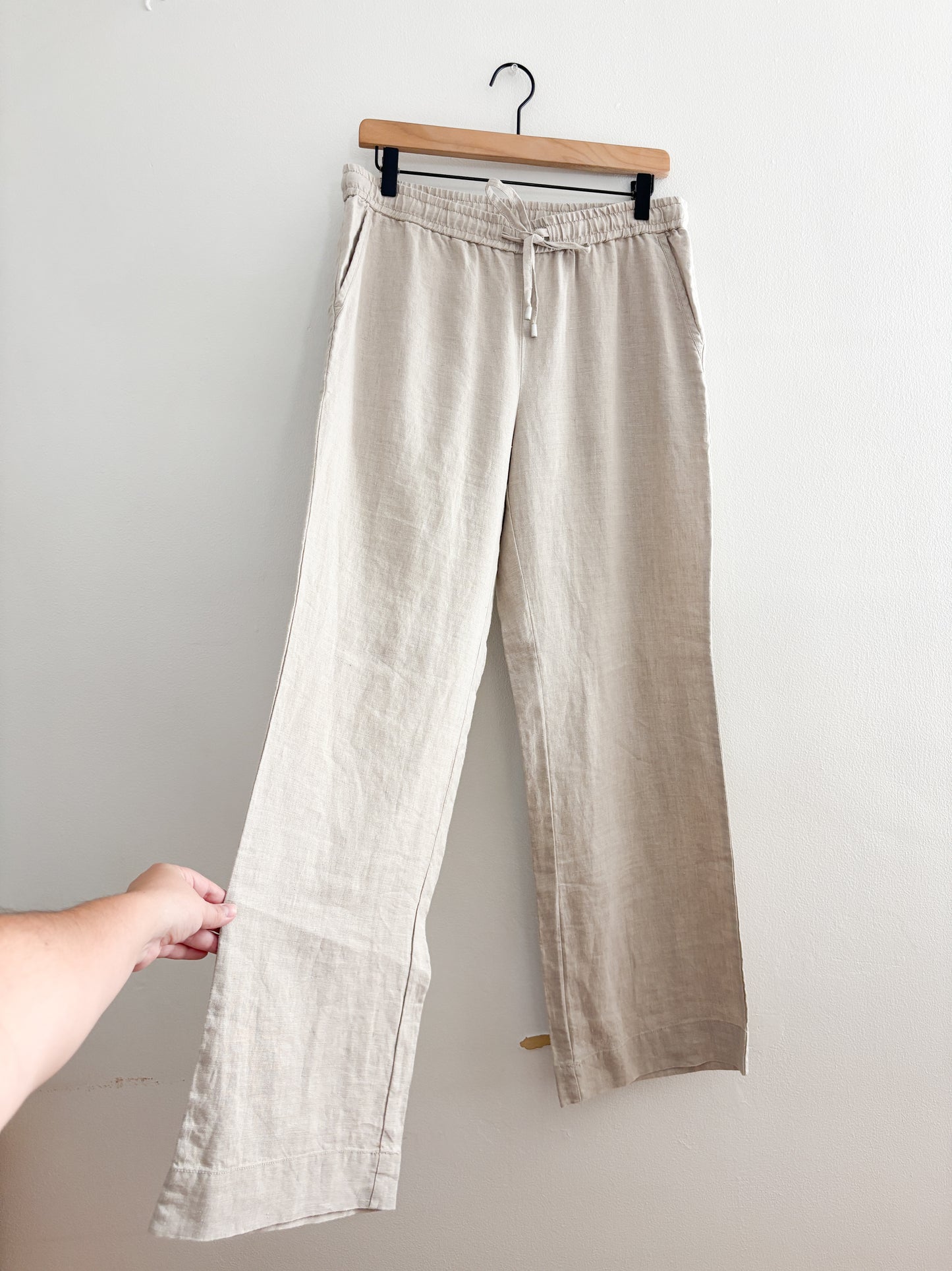 Tommy Bahama Oat Linen Easy Pants (S)