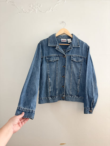 Vintage Bill Blass Light Weight Denim Jacket (L)