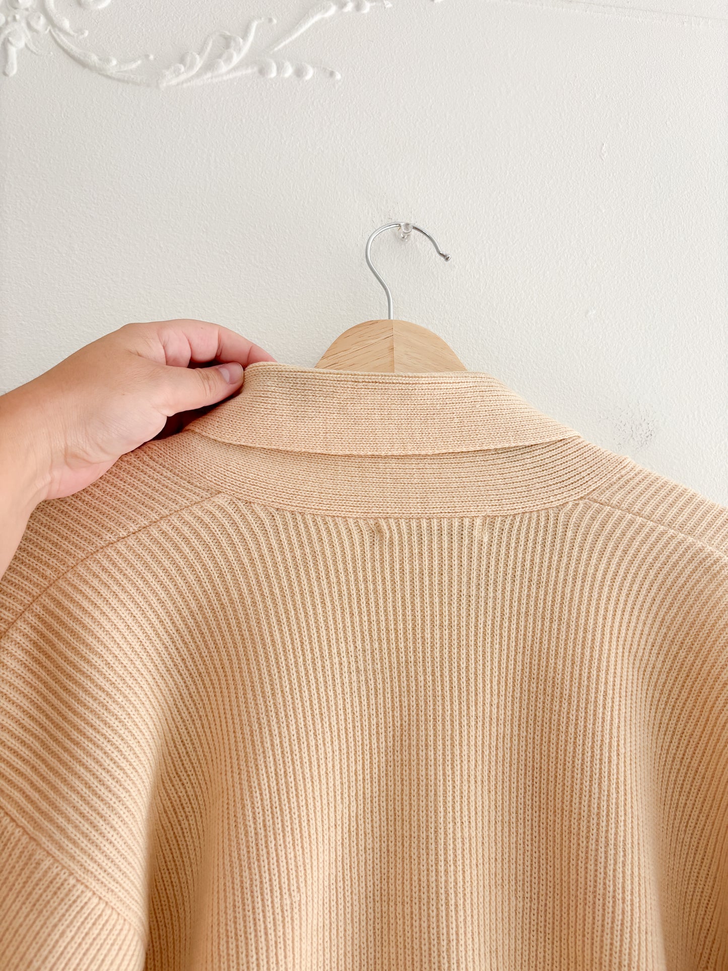 Liz Claiborne Butter Yellow Cardigan (S)