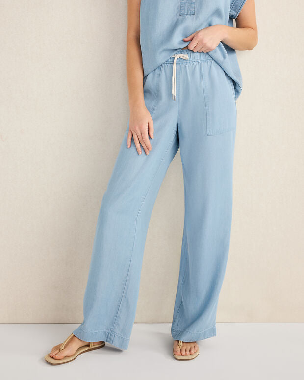 Haven Easy Chambray Pants (XL)
