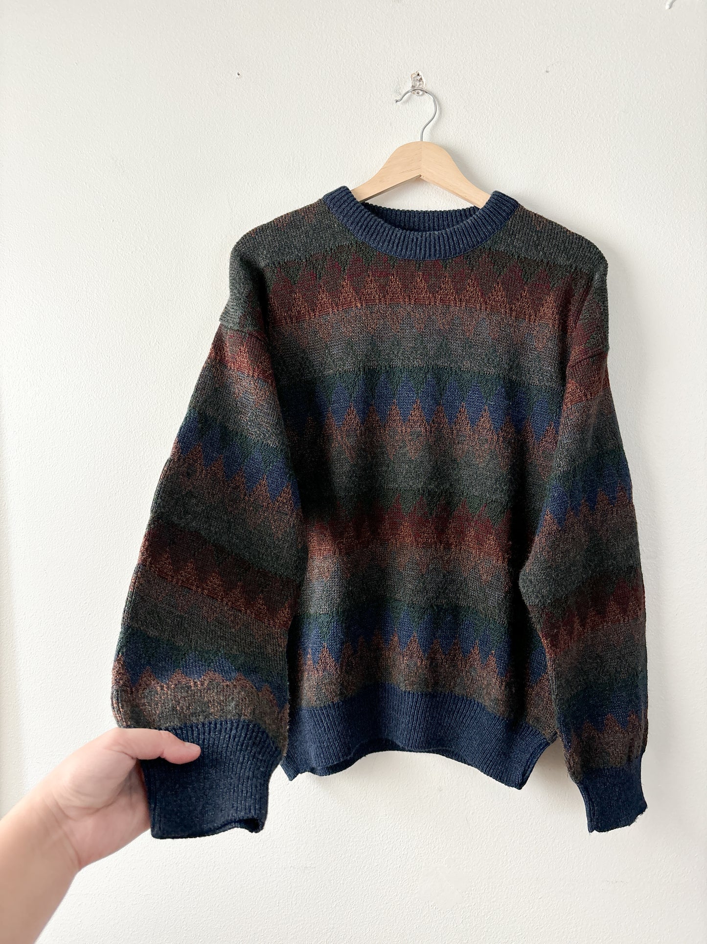Vintage Patterned Knit