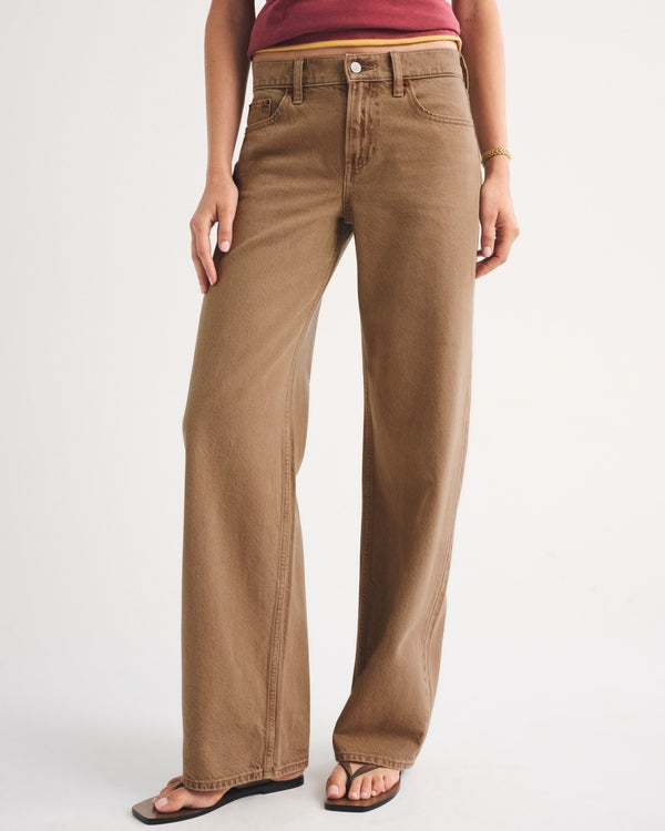 Abercrombie & Fitch Low Rise Ultra Loose Pants (27)