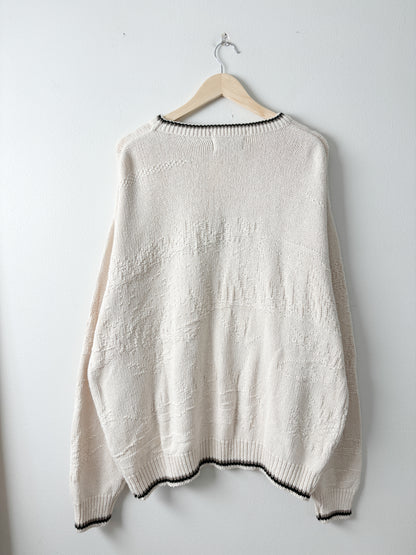 Vintage Buck & Doe Textured Sweater