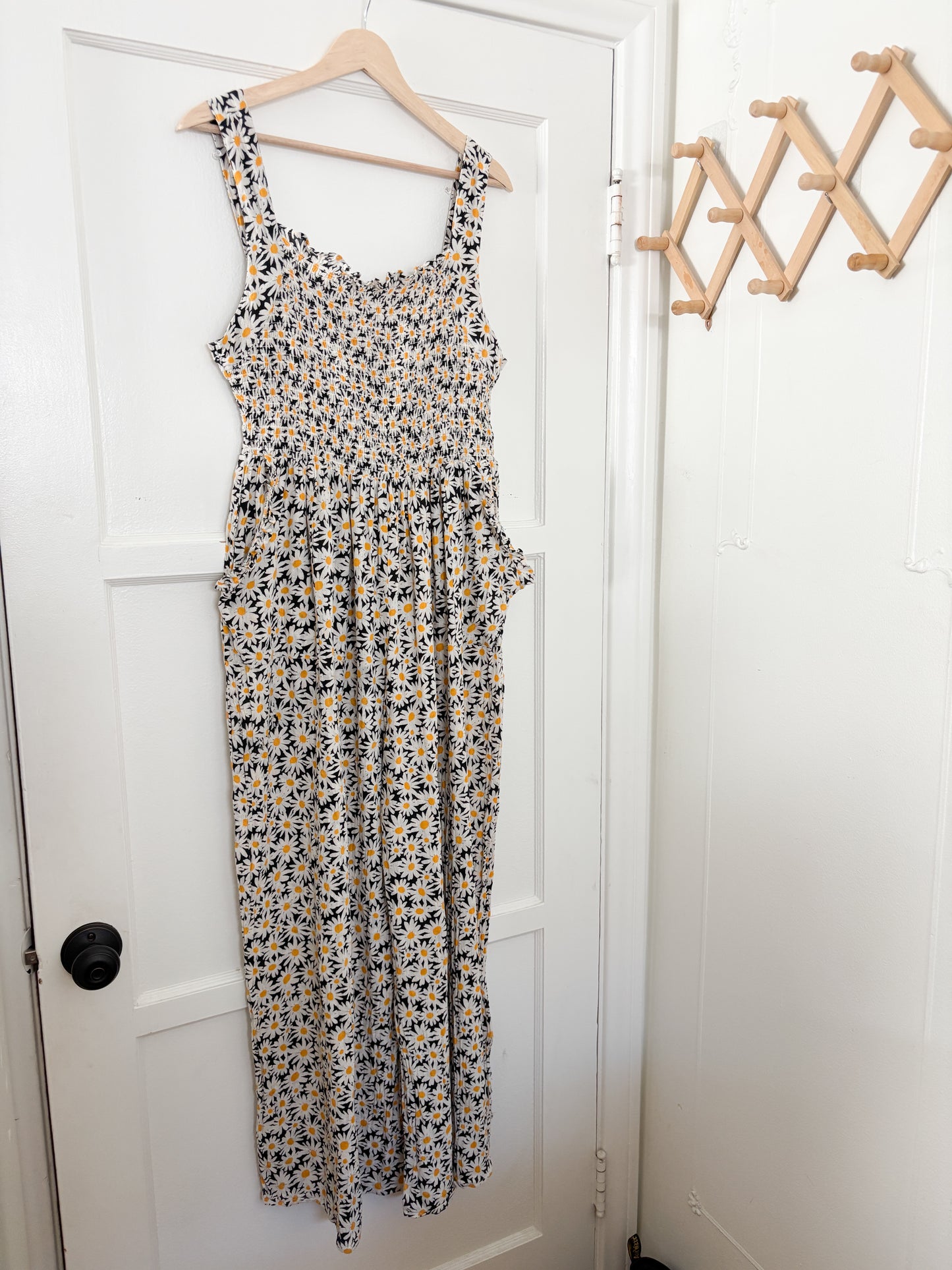 Asos Daisy Smocked Jumpsuit (M/L)