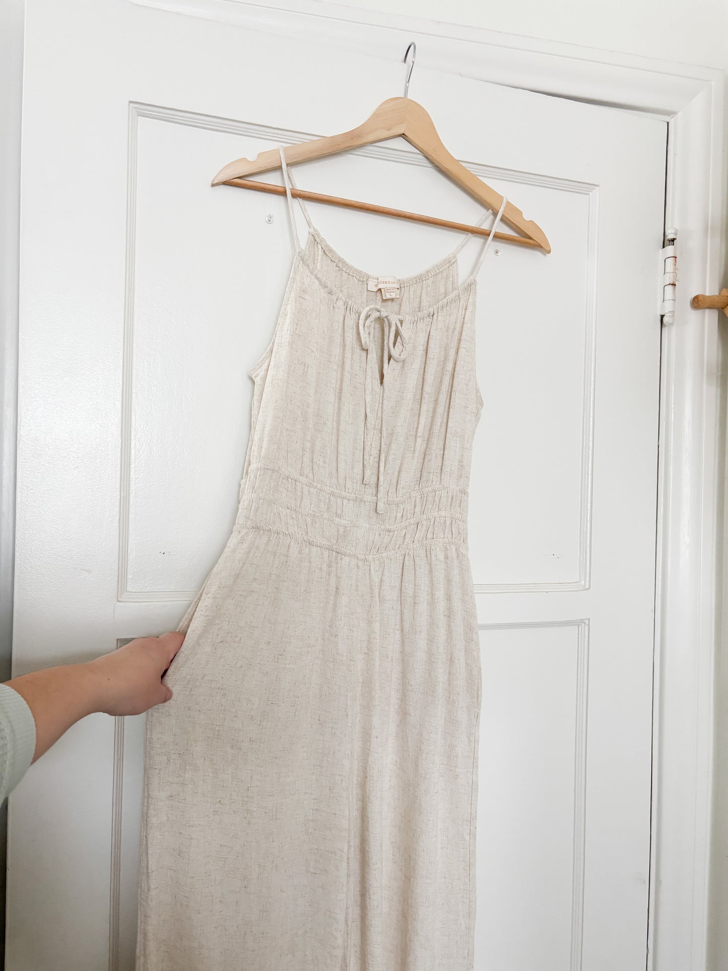 Linen Blend Jumpsuit