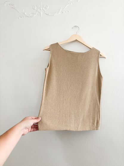 Vintage Chico’s knit tank top (M/L)