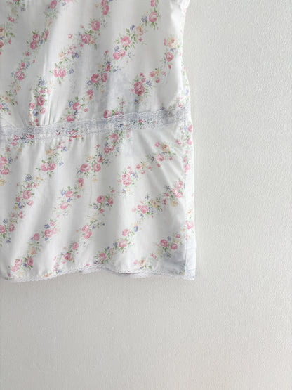 Vintage Laura Ashley Floral Tank Top (M/L)