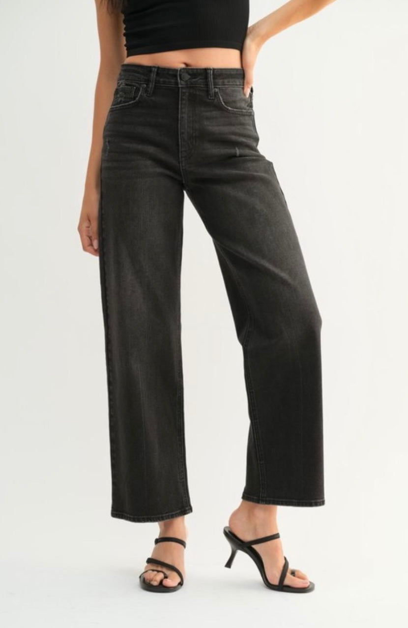 Oak + Fort Black Jeans (30)