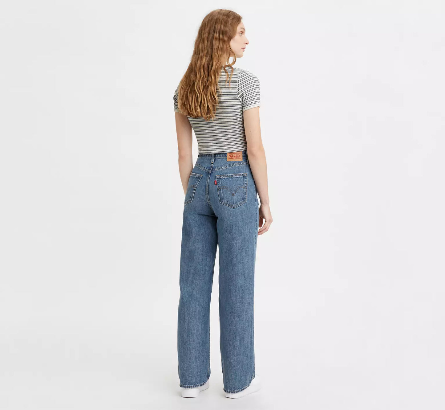 Levis High Waisted Straight Jeans