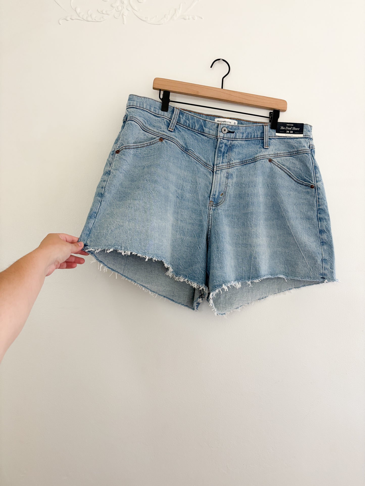 NWT Abercrombie and Fitch “Dad Short” (34)