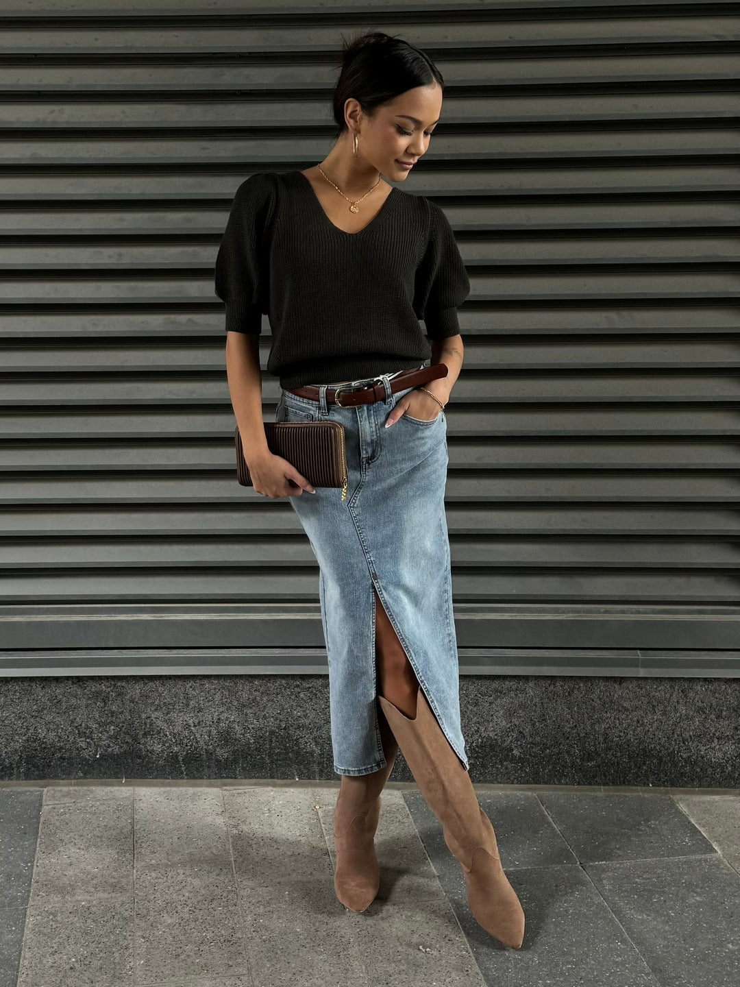 Gentle Fawn Knit Top (S)