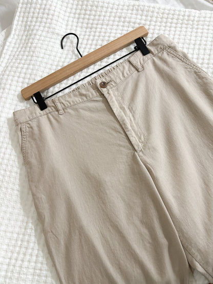 Uniqlo Relaxed Linen Blend Pants (L)