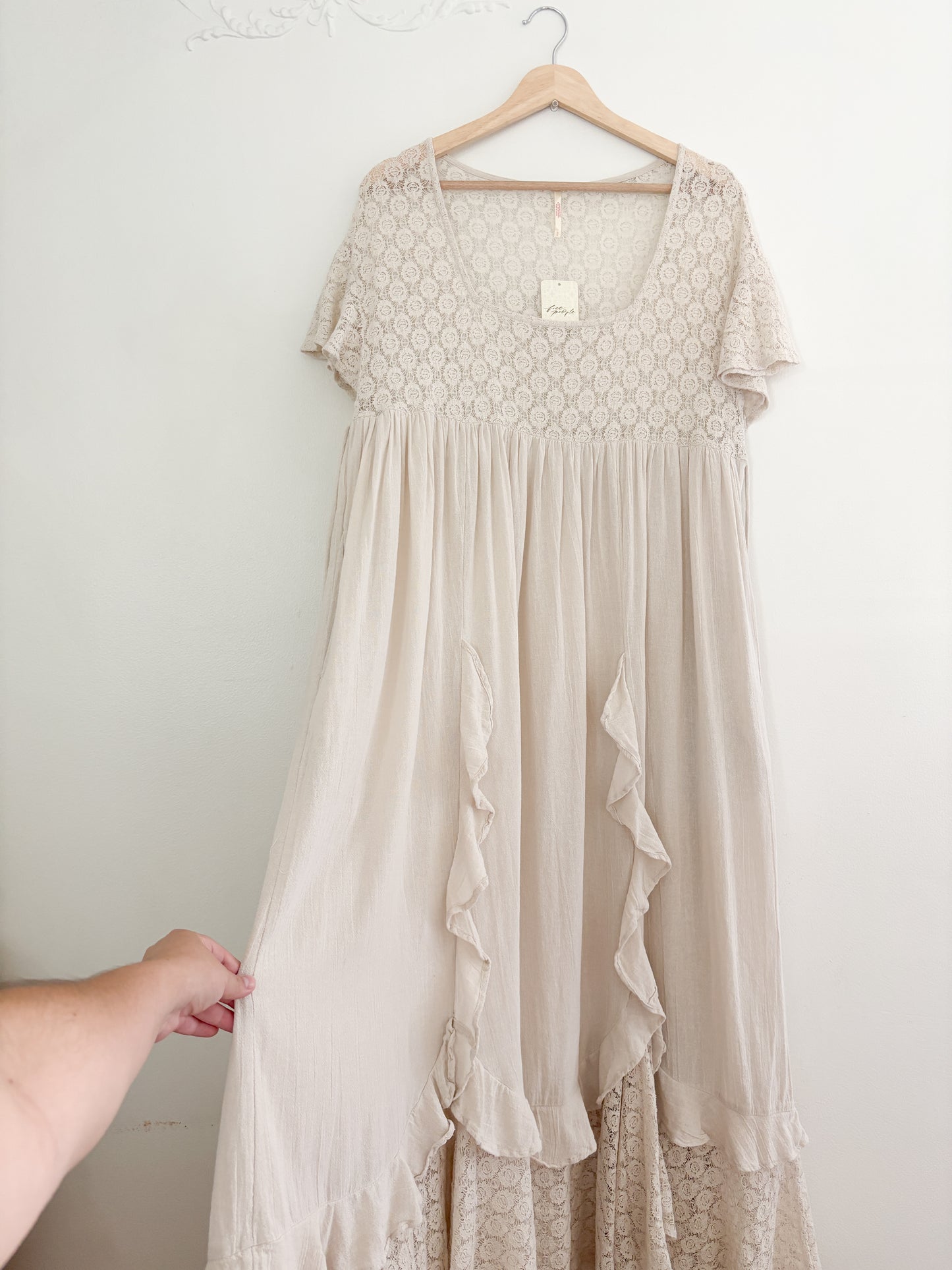 NWT Free People Bring The Romance Maxi Dress (S)