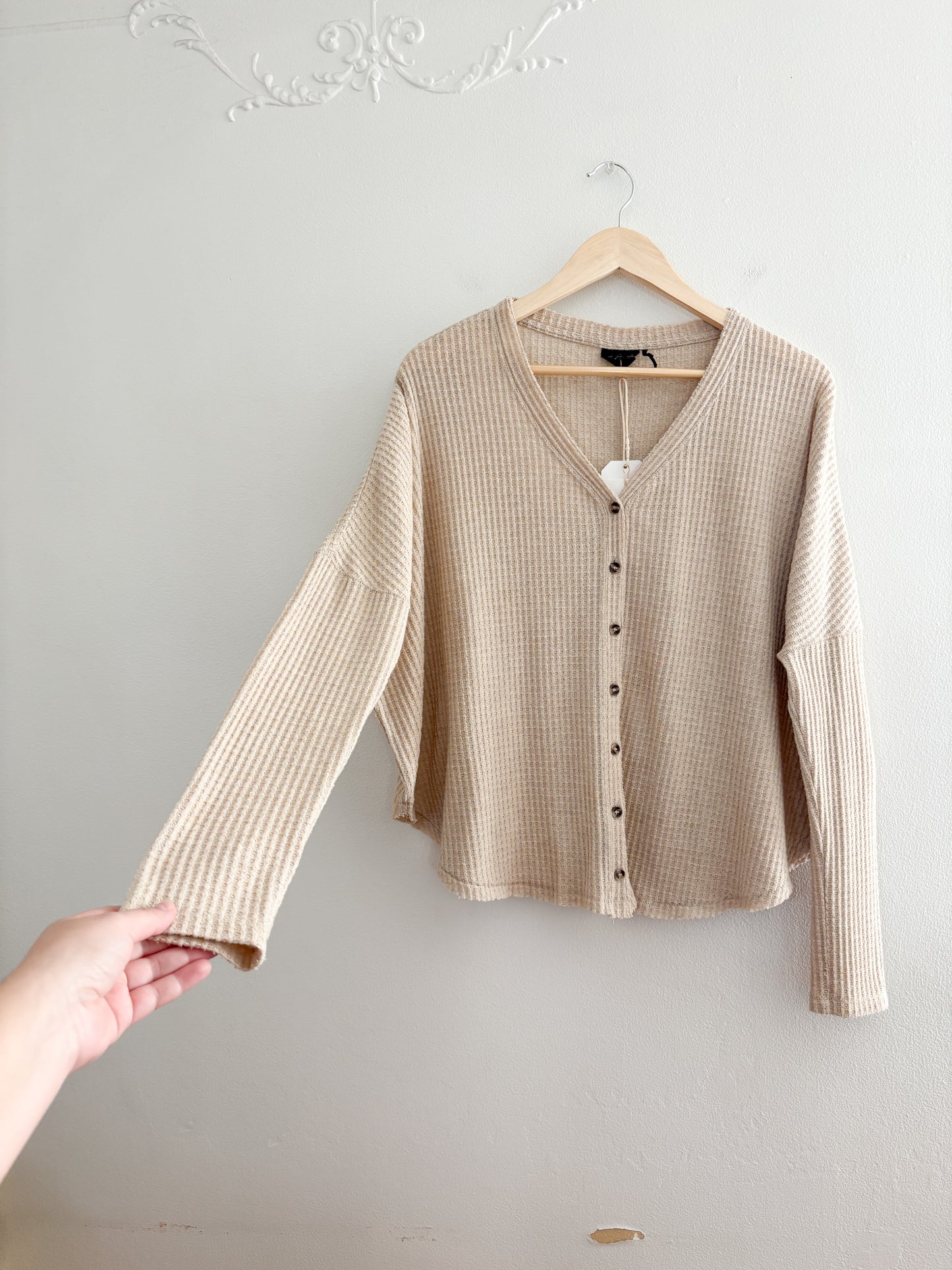 Urban Outfitters Waffle Long Sleeve (S)