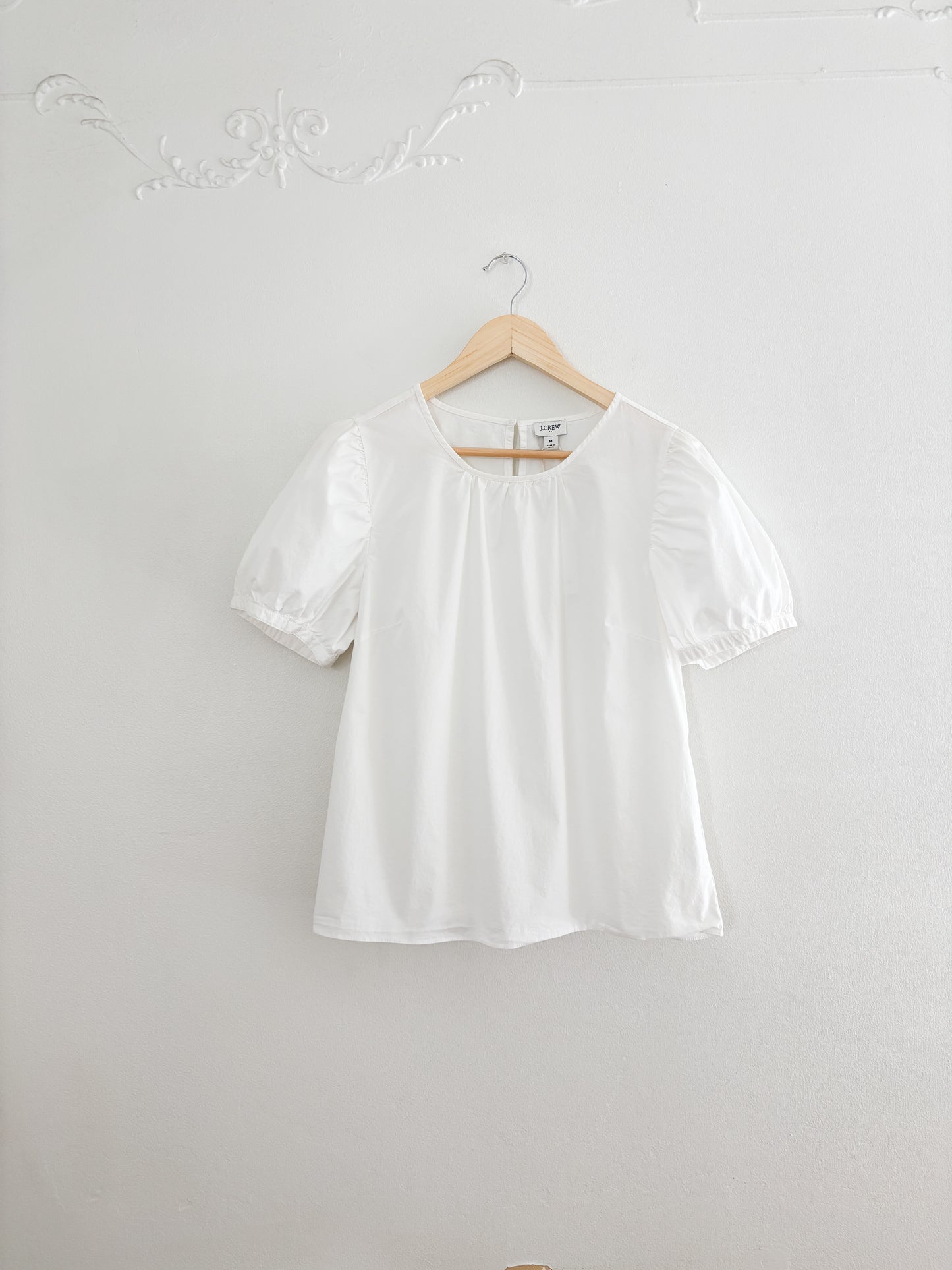 J Crew Puff Sleeve Blouse (M)