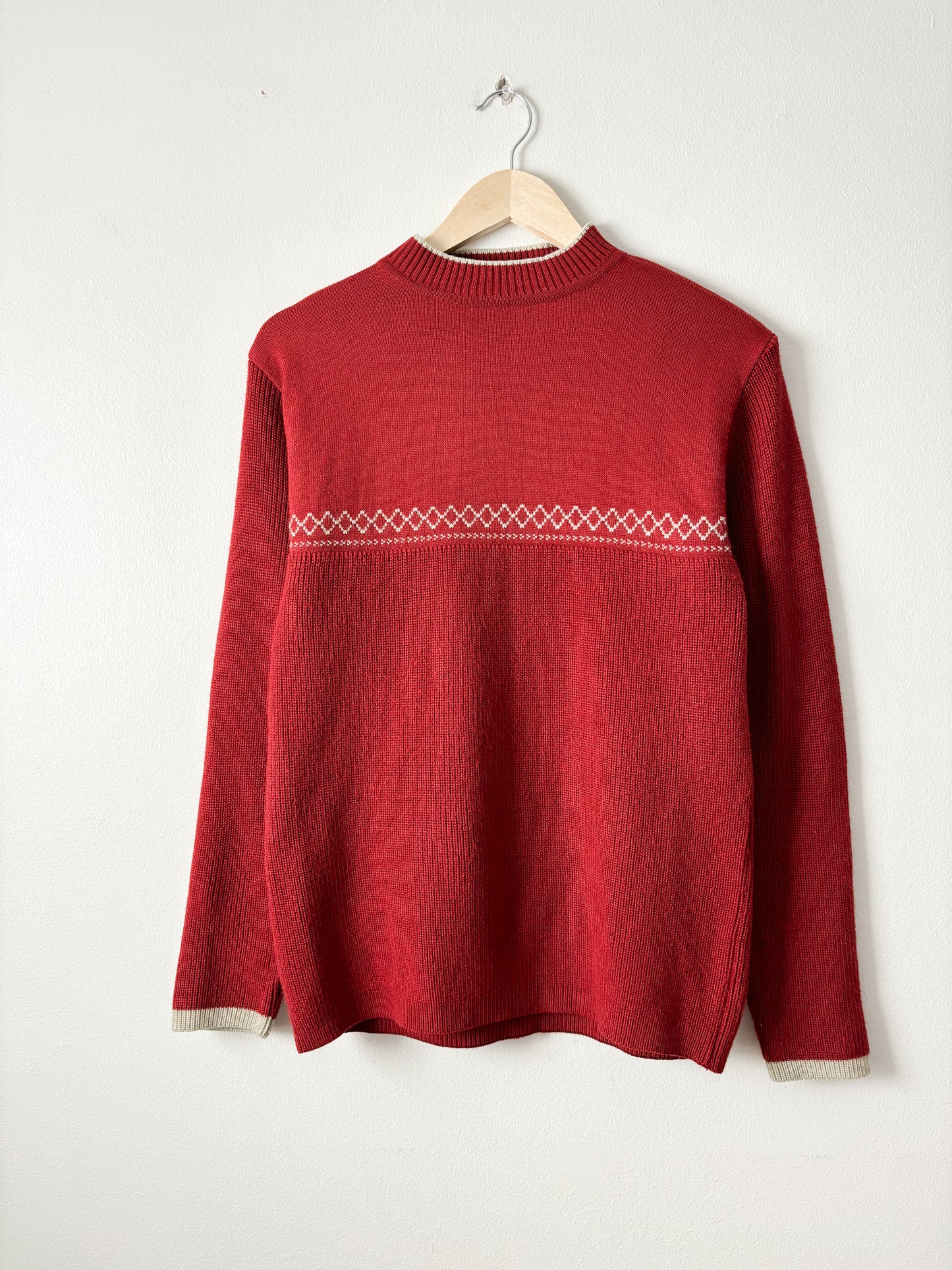 Vintage Red knit sweater