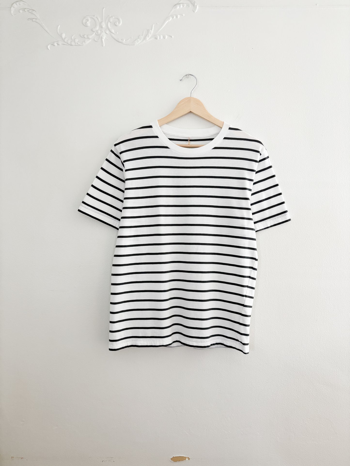 Striped Cotton Tee (S)