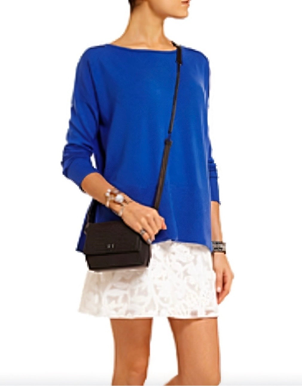 Diane Von Furstenberg Wool Blend Sweater (M)