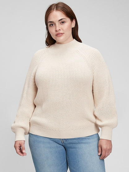 Gap Cream Mockneck Sweater (M)